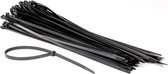 Perel Set nylon kabelbinders 8.8x500mm - Zwart, UV-bestendig, 100 st.