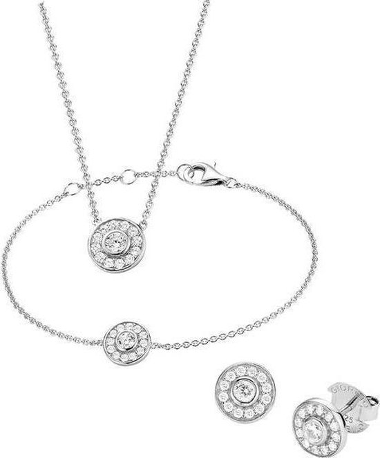 Sterling zilver set | collier | hanger | armband |oorknoppen