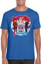 Blauw Toppers in concert 2019 officieel t-shirt heren - Officiele Toppers in concert merchandise 2XL