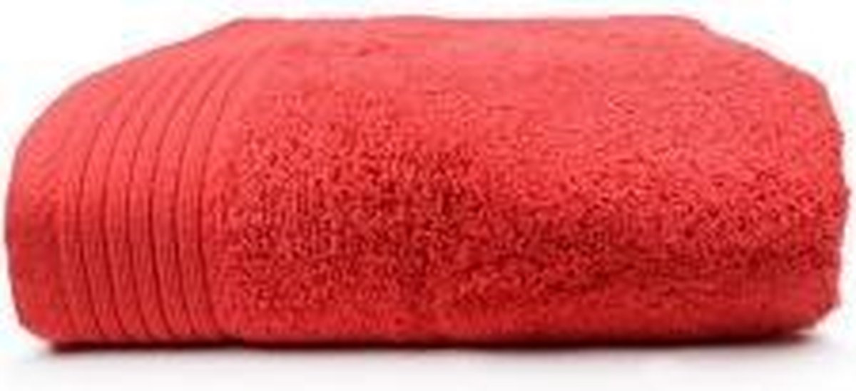 The One Handdoek 450 gram 50x100 cm Rood