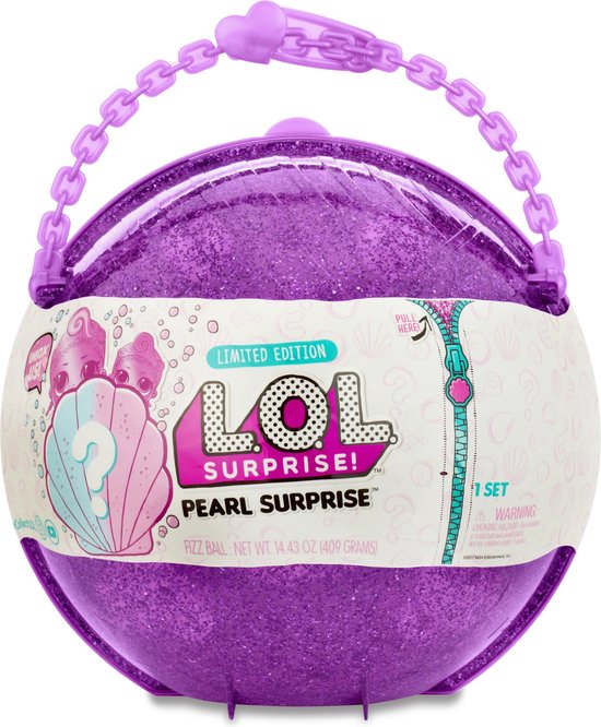 L.O.L. Surprise bal Pearl Surprise - Style 2 Paars