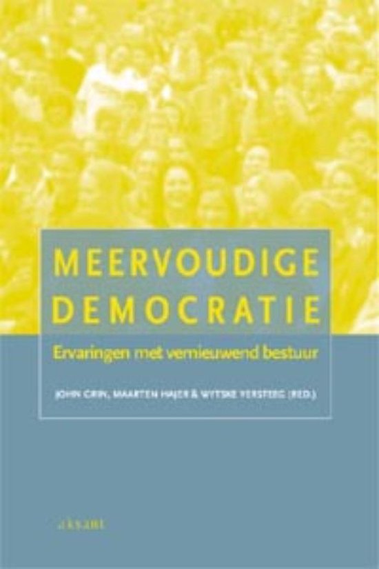 Cover van het boek 'Meervoudige democratie / druk 1'
