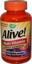 Alive! multi-vitamine voor volwassenen, fruit smaak (90 Gummies) - Nature's Way