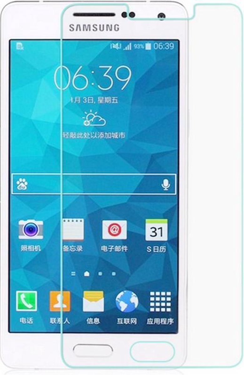 Screenprotector Tempered Glass - geschikt voor Samsung Galaxy A5