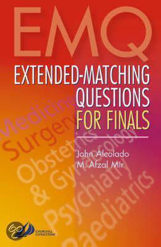 Extended-Matching Questions for Finals - cover