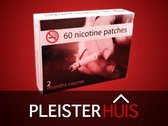 Pleisterhuis Nicotinepleisters Hechtstrips 60 st. á 15 mg.