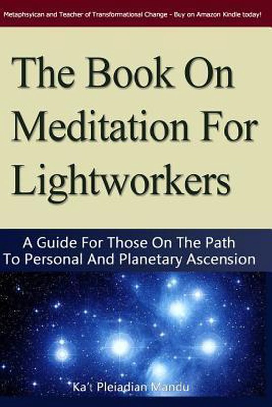 The Book On Meditation For Lightworkers - cover