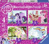 Ravensburger My little Pony 4in1box puzzel - 12+16+20+24 stukjes