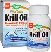 EfaGold krill olie 500 mg - 60 gelcapsules - Nature's Way - Visolie - Voedingssupplement