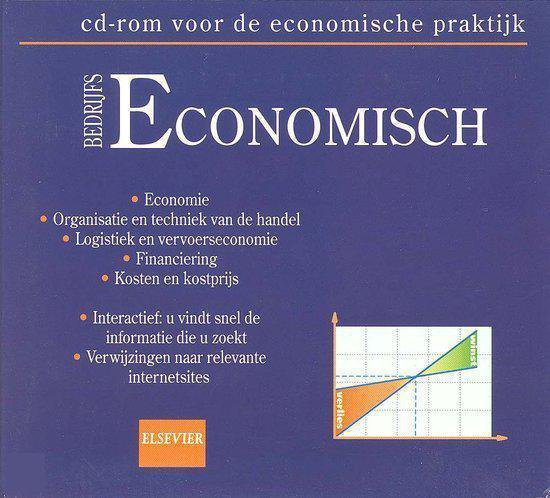 Cover van het boek 'Bedrijfseconomisch / druk 1'