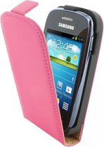 Mobiparts Premium Flip Case Samsung Galaxy Pocket Neo Pink