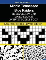Middle Tennessee Blue Raiders Trivia Crossword Word Search Activity Puzzle Book