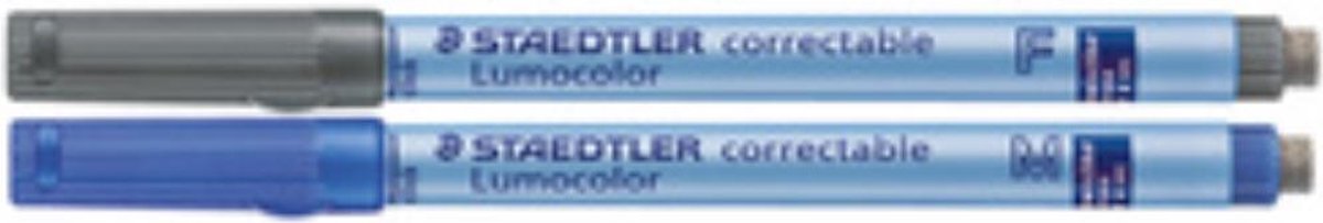 Lumocolor correctable OHP pen M rood