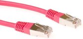 ACT CAT6 S/FTP netwerkkabel  10 meter - Rood