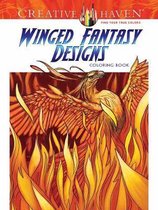 Creative Haven Winged Fantasy Designs Coloring Book