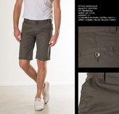New Star heren short Brisbane olive groen - Maat XXL