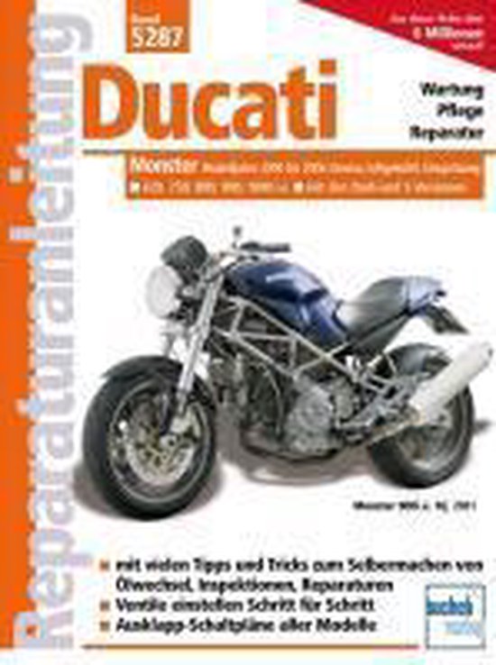 Ducati Monster ab 2000, Einspritzer, luftgekühlt - cover