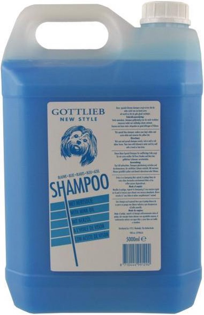 Gottlieb shampoo blauw 5 liter