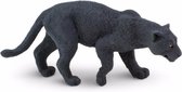 Plastic speelgoed figuur zwarte panter 10 cm