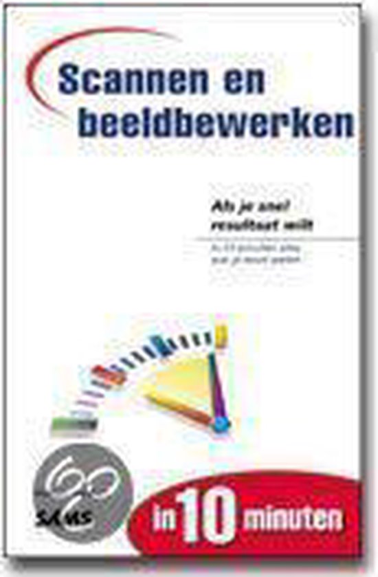 Cover van het boek 'Scannen en beeldbewerken in 10 minuten'