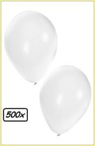 Ballonnen helium 500x wit