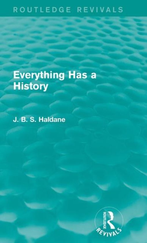 Everything Has a History - cover