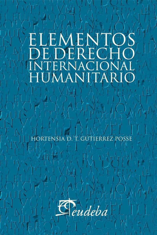 Elementos de Derecho Internacional Humanitario - cover