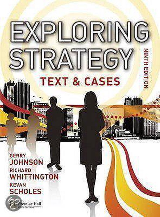 Exploring Strategy Text & Cases Plus Mystrategylab And The S - cover