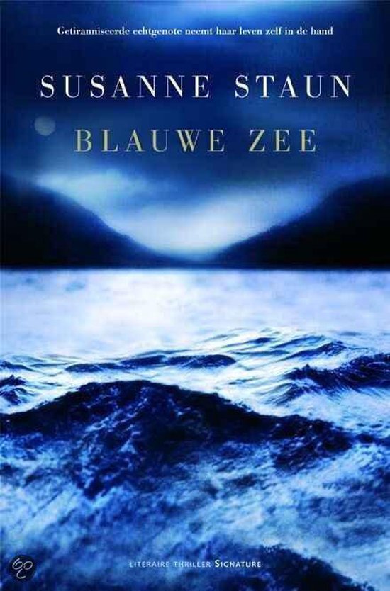 Cover van het boek 'Blauwe zee'