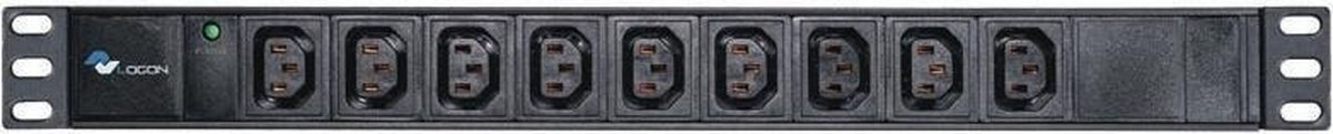 POWER STRIP 19" - 9 WAYS - 1U