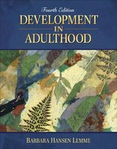 Development In Adulthood