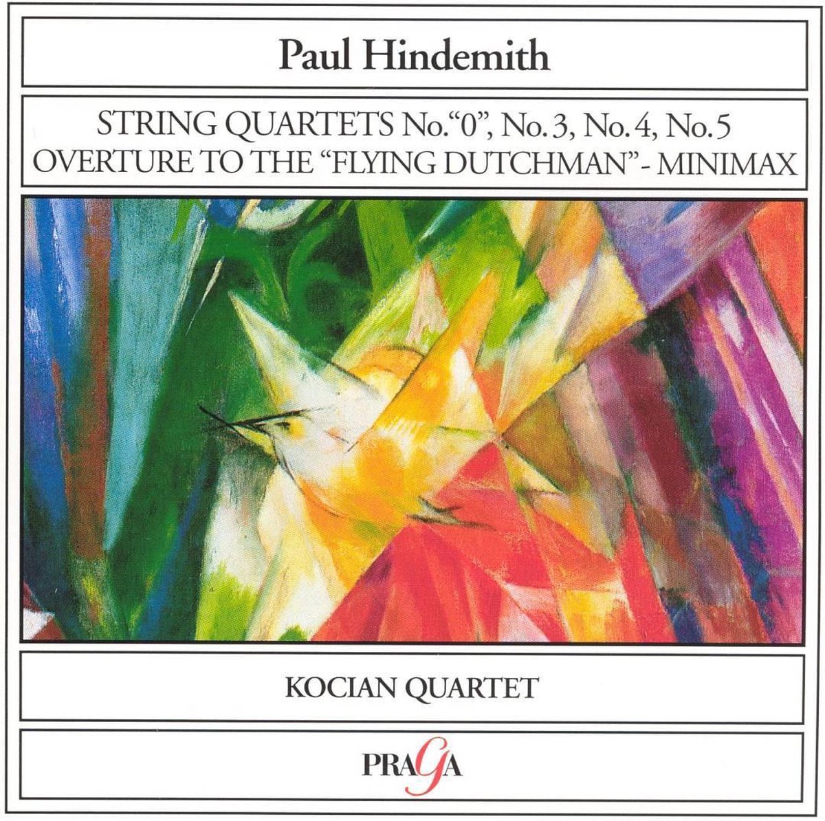 Hindemith: String Quartets, etc