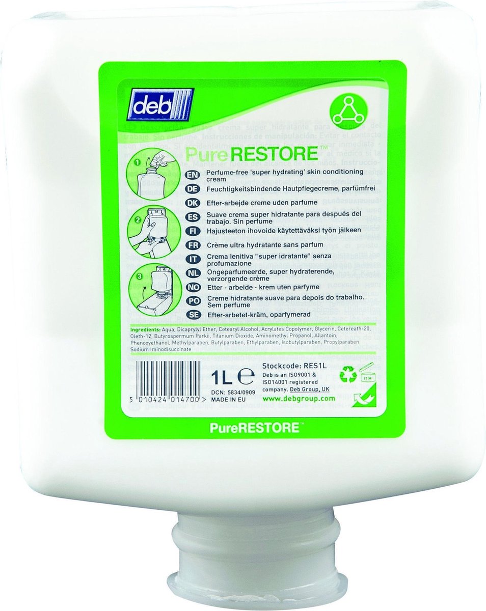 Deb RES1L Pure Restore 6x1L (RES1L)