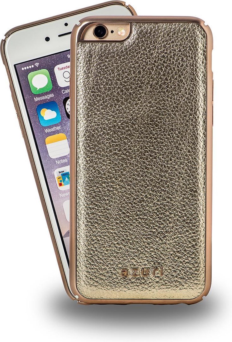 Azuri Elegante backcover - absolute - goud - voor Apple iPhone 7/8