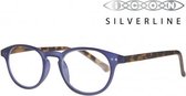 Icon Eyewear RCE703 Murray Silverline Leesbril +2.50 - Mat zeeblauw, demi pootjes