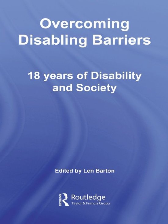 Education Heritage - Overcoming Disabling Barriers - cover