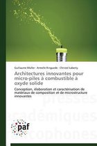 Architectures Innovantes Pour Micro-Piles Combustible Oxyde Solide