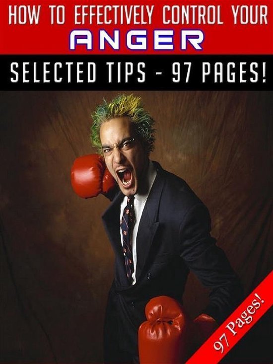 How To Effectively Control Your Anger - cover
