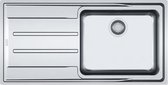 Franke spoelbak Aton ANX211 vlakbouw/slimtop. Links