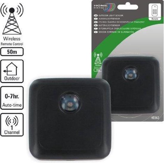 Sociale wetenschappen Land van staatsburgerschap Meedogenloos Home Easy Wireless Twilight sensor | bol.com