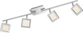 Spot Vision 4 lichts led met stappen dimmer