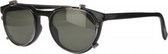 Icon Eyewear NTB350 Figo Clip-On Zonneleesbril +2.00 - Glanzend zwart