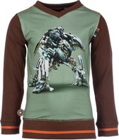 4funkyflavours Jongens Sweater I Robot - Multi - Maat 86/92