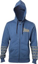 ZELDA BREATH OF THE WILD - Gold Game Logo Hoodie (XXL)