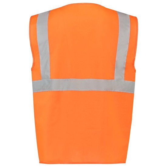 Tricorp Veiligheidsvest ISO20471 - 453013 - fluor oranje - maat M-L | bol.com
