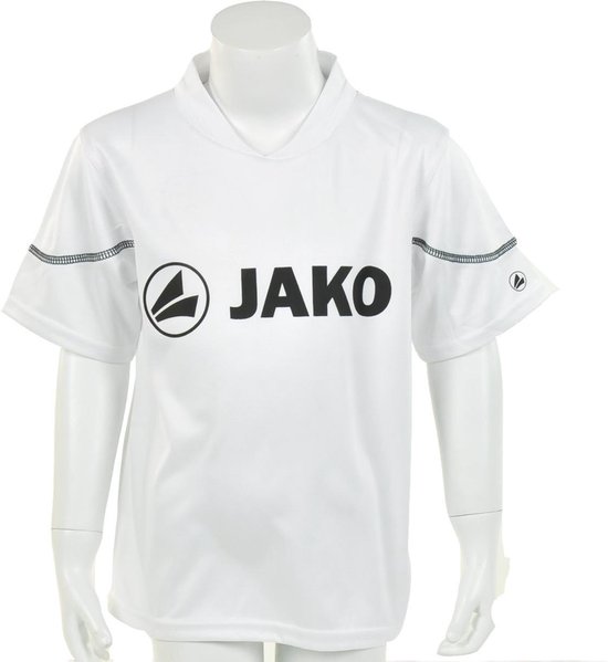 Jako Promo T - Sportshirt - Kinderen - Maat 128 - Wit