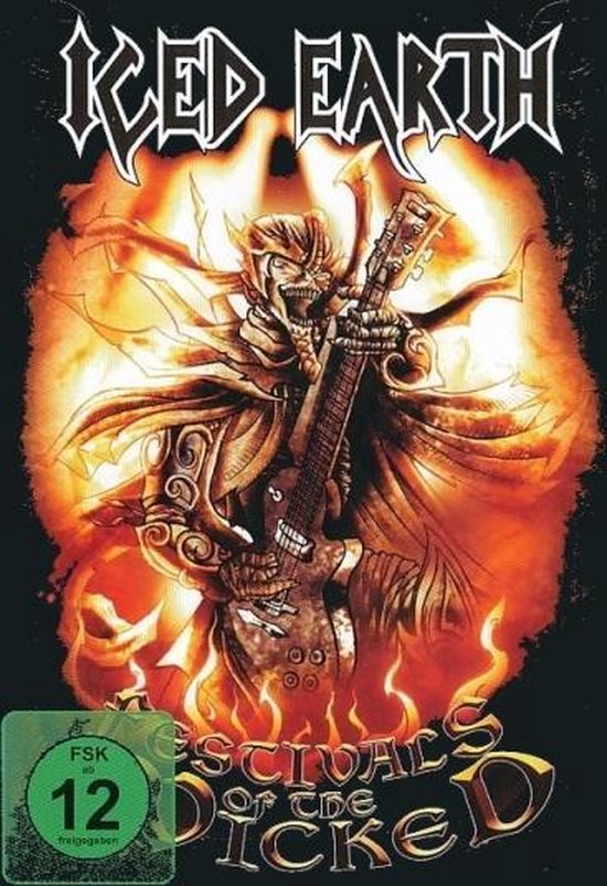 Cover van de film 'Iced Earth - Festivals Of The Wicked'