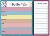 Dodo Daily to Do List Notepad (A4) Classic