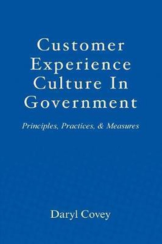 Customer Experience Culture in Government - cover