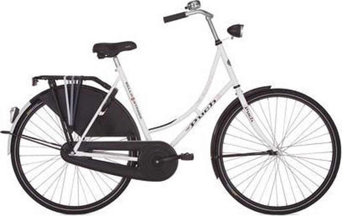 Puch Tradition - Fiets - Vrouwen - Wit - 50 cm | bol.com